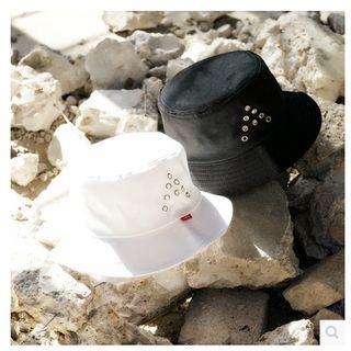 Eyelet Detail Bucket Hat