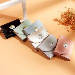 Cartoon Faux Leather 3-fold Wallet