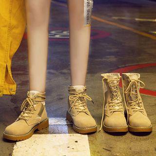 Lace Up Shorts Boots