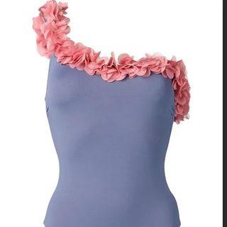 Flower Strap Swim Swimsuit