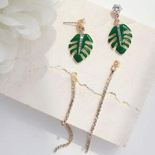 Leaf Statement Earring