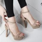 High Heel Strap Sandals