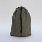 Buckled-strap Drawcord Sling Bag