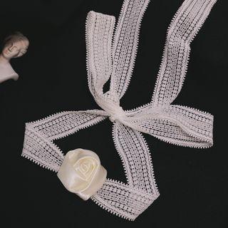 Rose Lace Choker