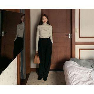 High-waist Baggy Dress Pant