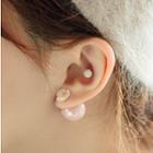 Flower Double-sided Earring