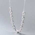 925 Sterling Silver Chain Necklace Silver - One Size