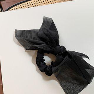 Chiffon Bow Scrunchy Hair Tie