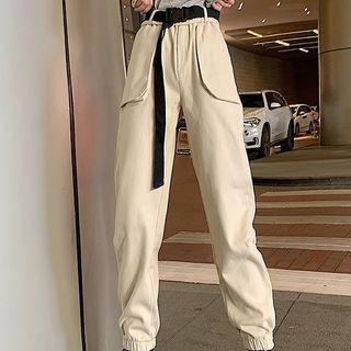 Fleece Cargo Pants