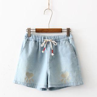 Dog Claws Demin Shorts