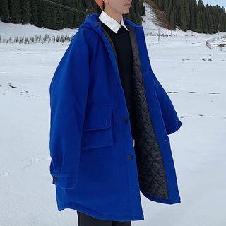 Devil Hood Padded Trench Coat