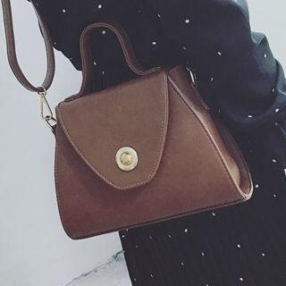 Buttoned Crossbody Bag