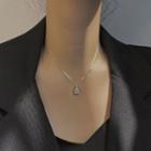 Pendant Sterling Silver Necklace 1 Pc - Silver - One Size