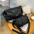 Faux Leather Carryall Bag (various Designs)