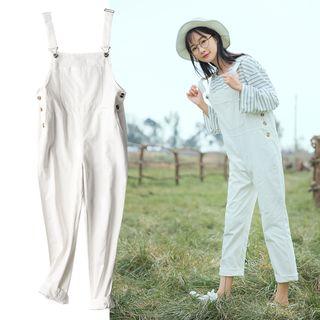 Jumper Pants / Long-sleeve Striped T-shirt