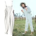 Jumper Pants / Long-sleeve Striped T-shirt