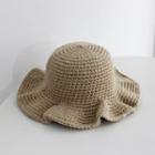 Plain Wool Sun Hat