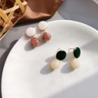 Round Drop Earring / Clip-on Earring