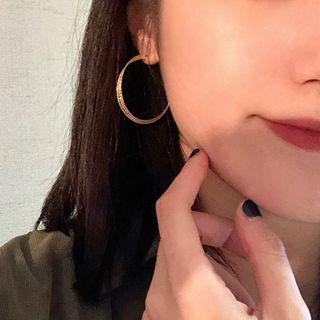 Open Hoop Earring / Clip-on Earring