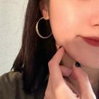 Open Hoop Earring / Clip-on Earring