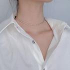 925 Sterling Silver Bead Necklace 1 Pc - Bead - Silver - One Size
