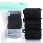 Set Of 3: Hair Coil Black - One Size