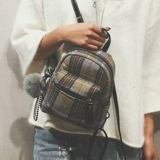 Patterned Mini Backpack