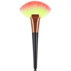Makeup Brush 1 Pc - Yellow & Pink - One Size