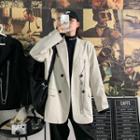 Double Breasted Chained Blazer