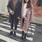 Couple Loose-fit Wool Coat