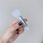 Silicone Facial Mask Brush Silver & White - One Size
