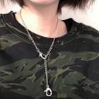 Stainless Steel Necklace As Shown In Figure - One Size