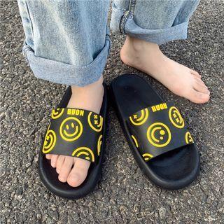 Smiley Face Slide Sandals