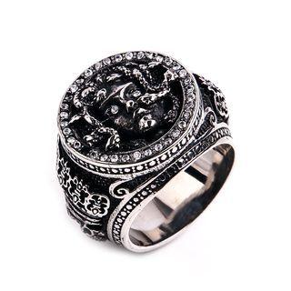 Human Face Stainless Steel Ring