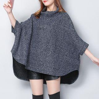 Mock-neck Cape