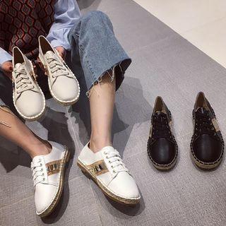 Lace-up Espadrille Shoes