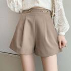 High-waist Shorts / Lace Shirt