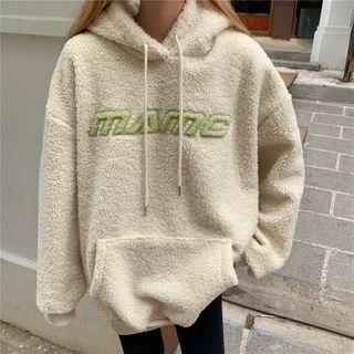 Long-sleeve Fleece Printed Hoodie