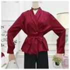 Long-sleeve Silk Shirt