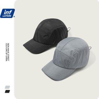 Unisex Gingham Adjustable Cap