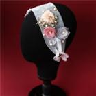 Wedding Flower Headband Headband - White - One Size