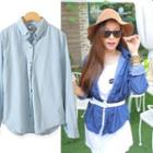 Button-down Denim Shirt