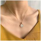 Pendant Necklace 2124 - Gold - One Size