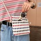 Patterned Chiffon Crossbody Bag (various Designs)
