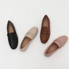 Pleather Penny Loafers