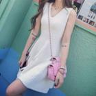 V-neck Sleeveless Tank Dress