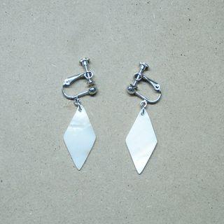 Rhombus Shell Earring