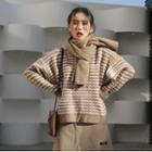 Patterned Sweater / Scarf