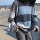 Striped Sweater Stripe - Gray - One Size