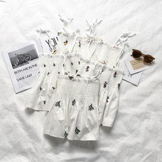 Embroidered Camisole Top (various Designs)